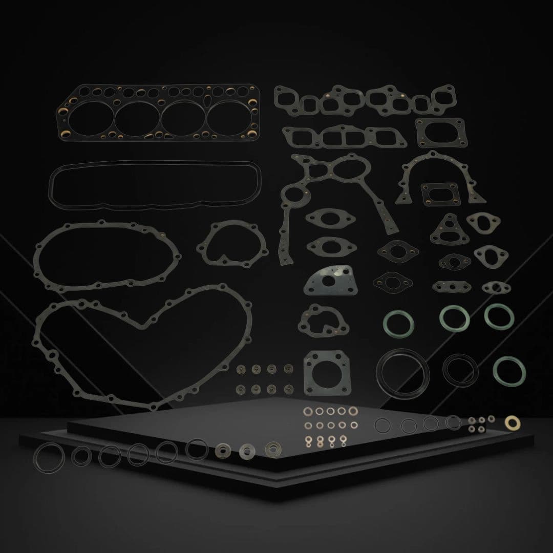 Jogo Junta Motor Empilhadeira Toyota 5 6 7 8FG 4Y Fibra / Chapa